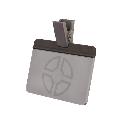 ID Badge backpack icon.
