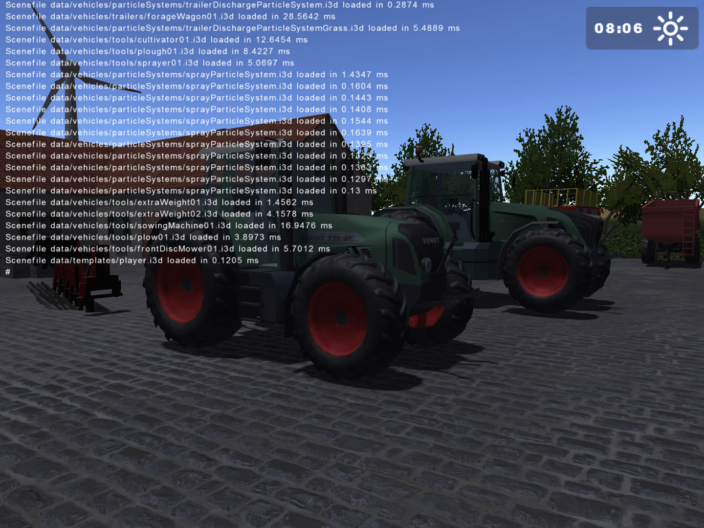 Development console