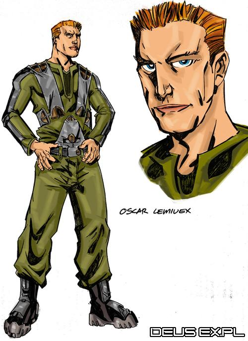 Oscar Lemiuex, unknown cut character.