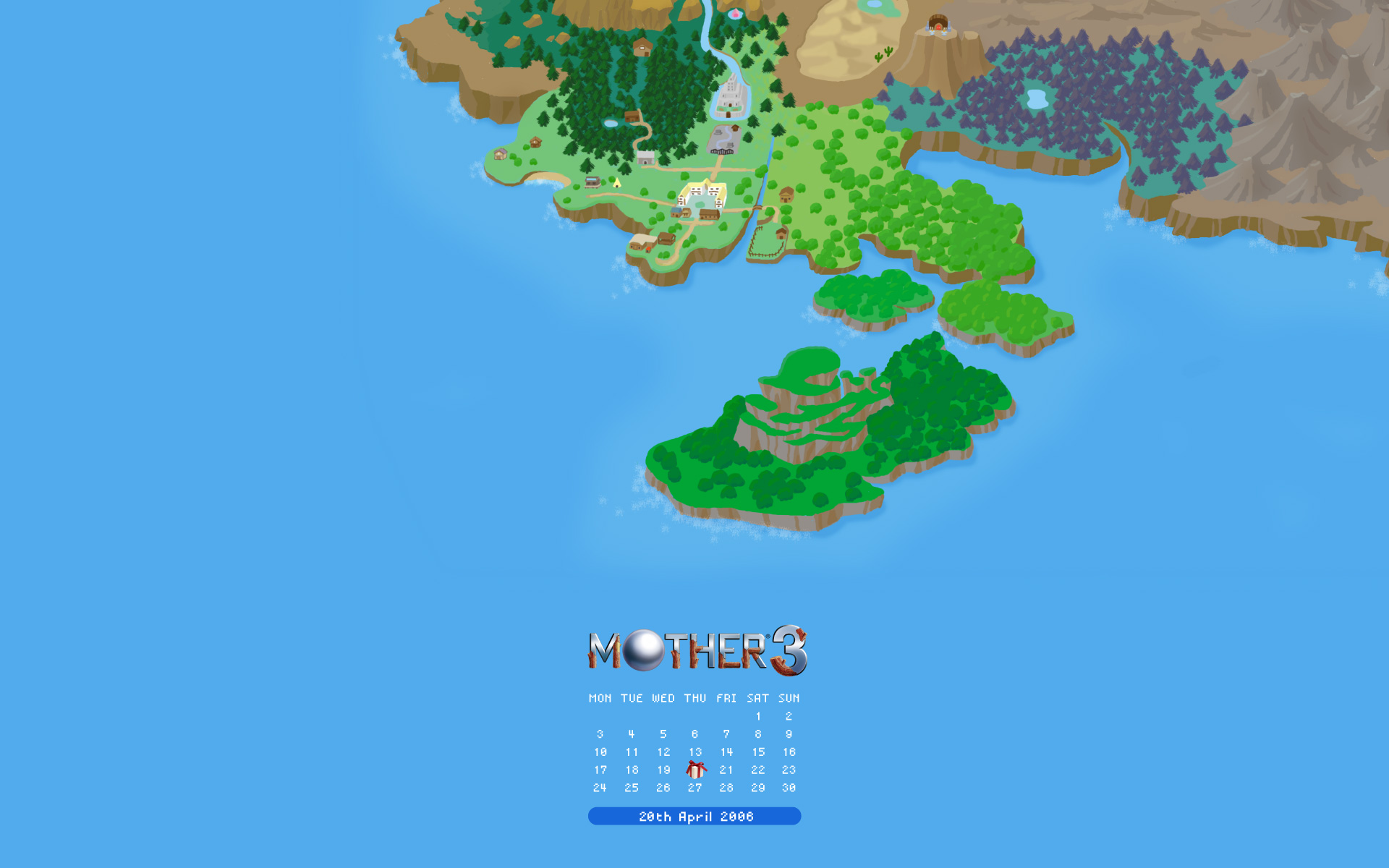 Nowhere Islands wallpaper.