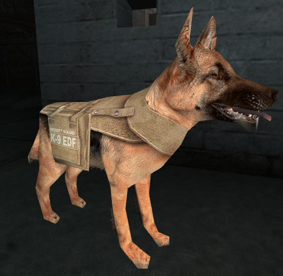 Desert K-9 Unit variant. Desert K-9 Unit variant.