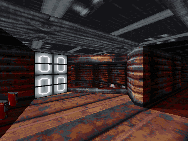 Left window above center room. Left window above center room.