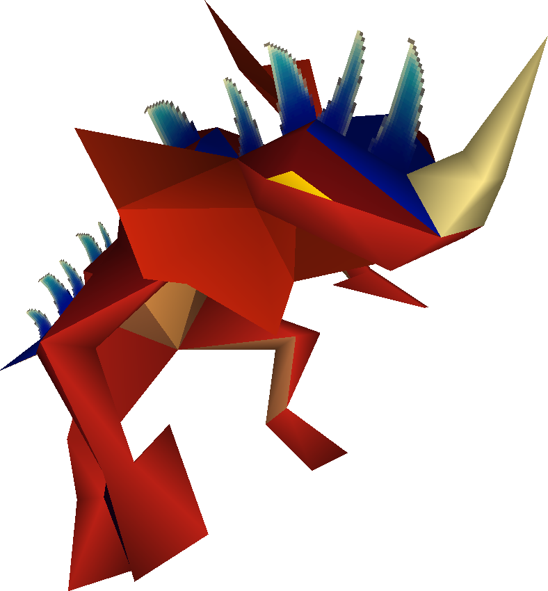 Ruins lizard (Li1wV+Li1wG). Completely identical to the red lizard, but with only this frame of animation.