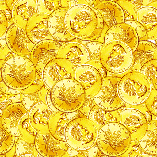 Some Canadian coins, used as a placeholder naturally.