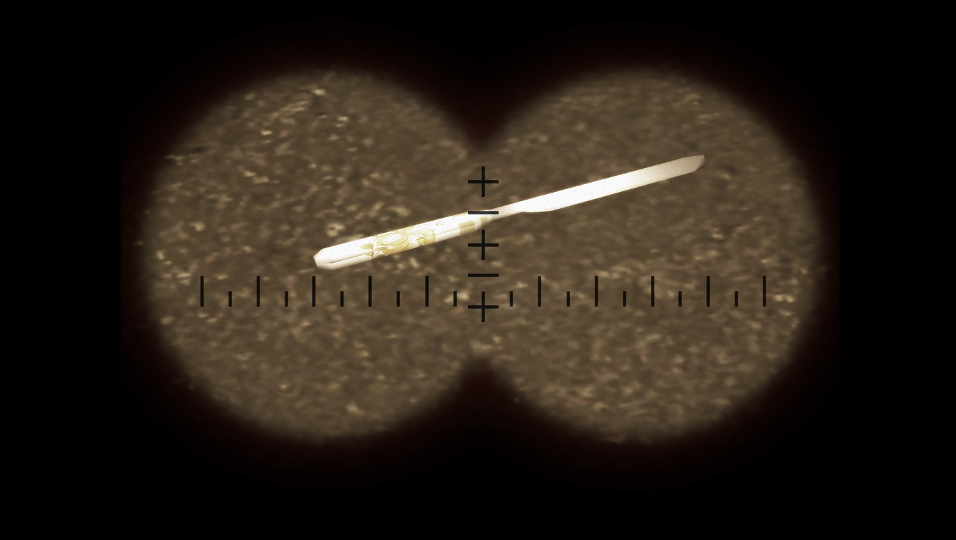 The Cutlery Knife in-game.