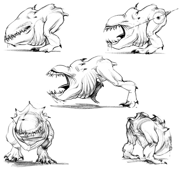 Various Slog drawings.