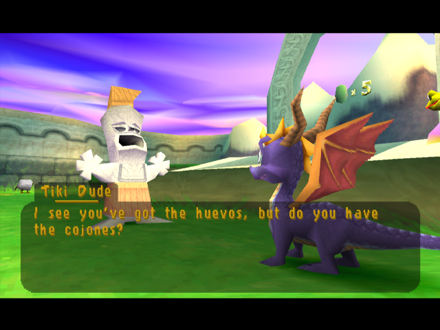The NPC warns the player before entering the level. The NPC warns the player before entering the level.