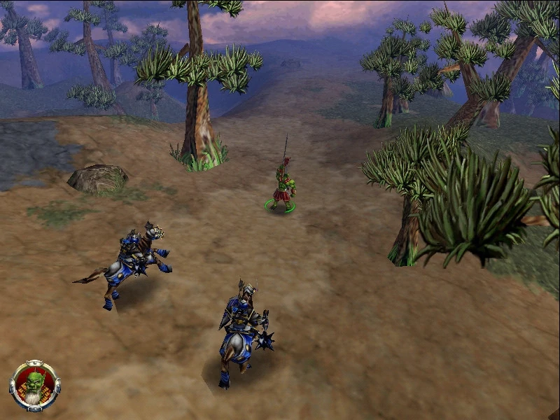 The Knights are carrying flails, just like in the first game. The Knights are carrying flails, just like in the first game.