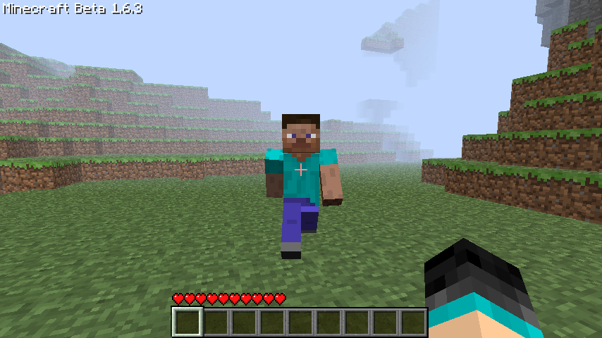 The human mob in Beta 1.6.3.
