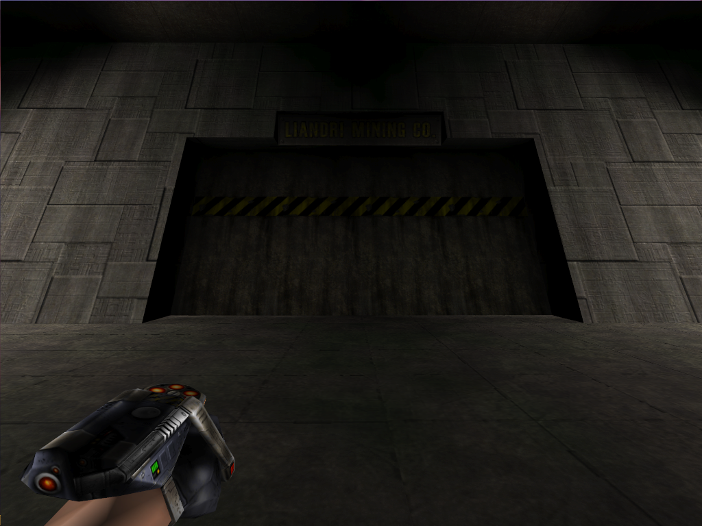The blast door. The blast door.
