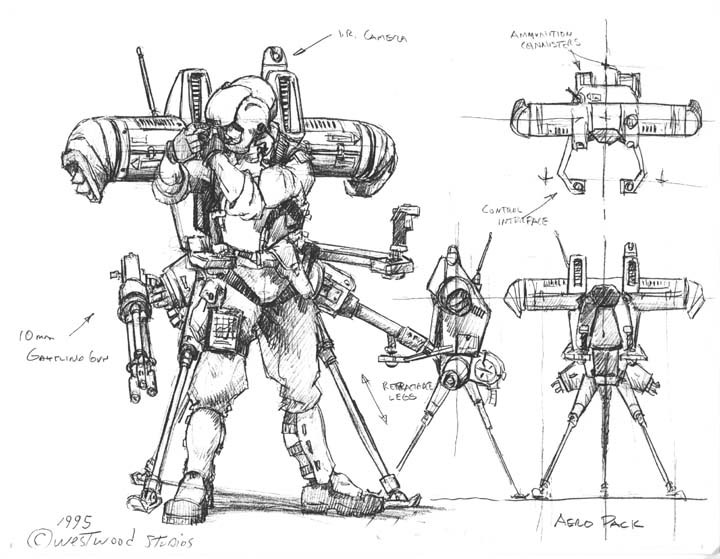 Aero Pack. Possibly reused for the Tiberian Sun jumpjets. Aero Pack. Possibly reused for the Tiberian Sun jumpjets.