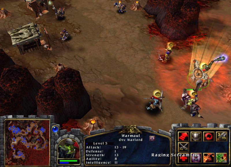 Using Raging Scream. Using Raging Scream.