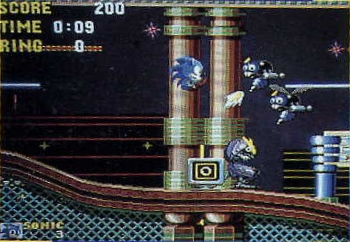 This picture shows chunks that never made it into the final game.