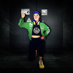 Graphic render of an unknown pose, codenamed as Knee Graphic render of an unknown pose, codenamed as Knee