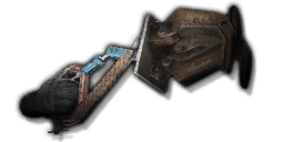 Icon for a cut combo weapon called the "Power Fists", or "Crusher Fists".