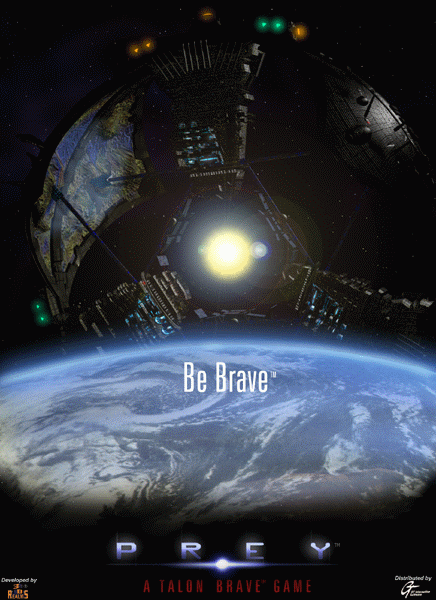 Another poster. Was also included alongside other images in the Art folder of development materials sent off to Human Head Studios by George Broussard in 2001.