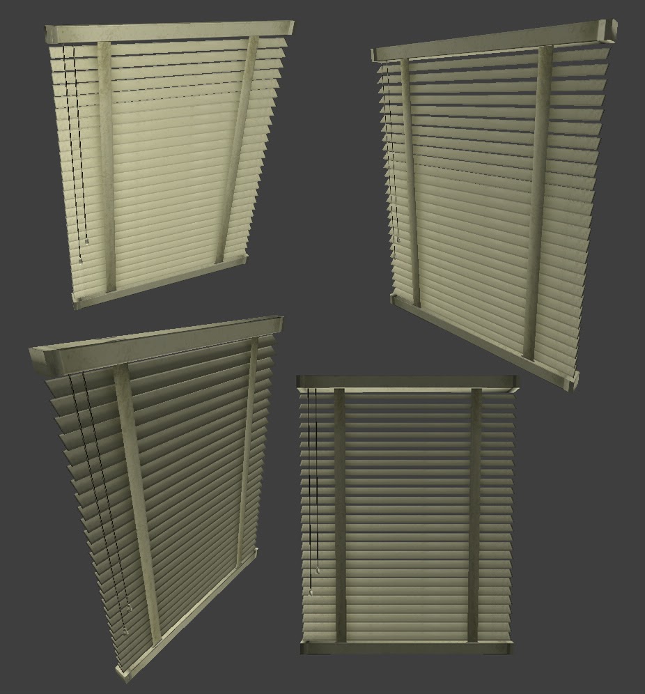 Window blinds. Window blinds.