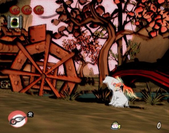 A shot of Kushi's mill. A differing design and a chest can be spotted. A shot of Kushi's mill. A differing design and a chest can be spotted.