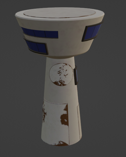 Unused airport control tower model for Airborne within game files.
