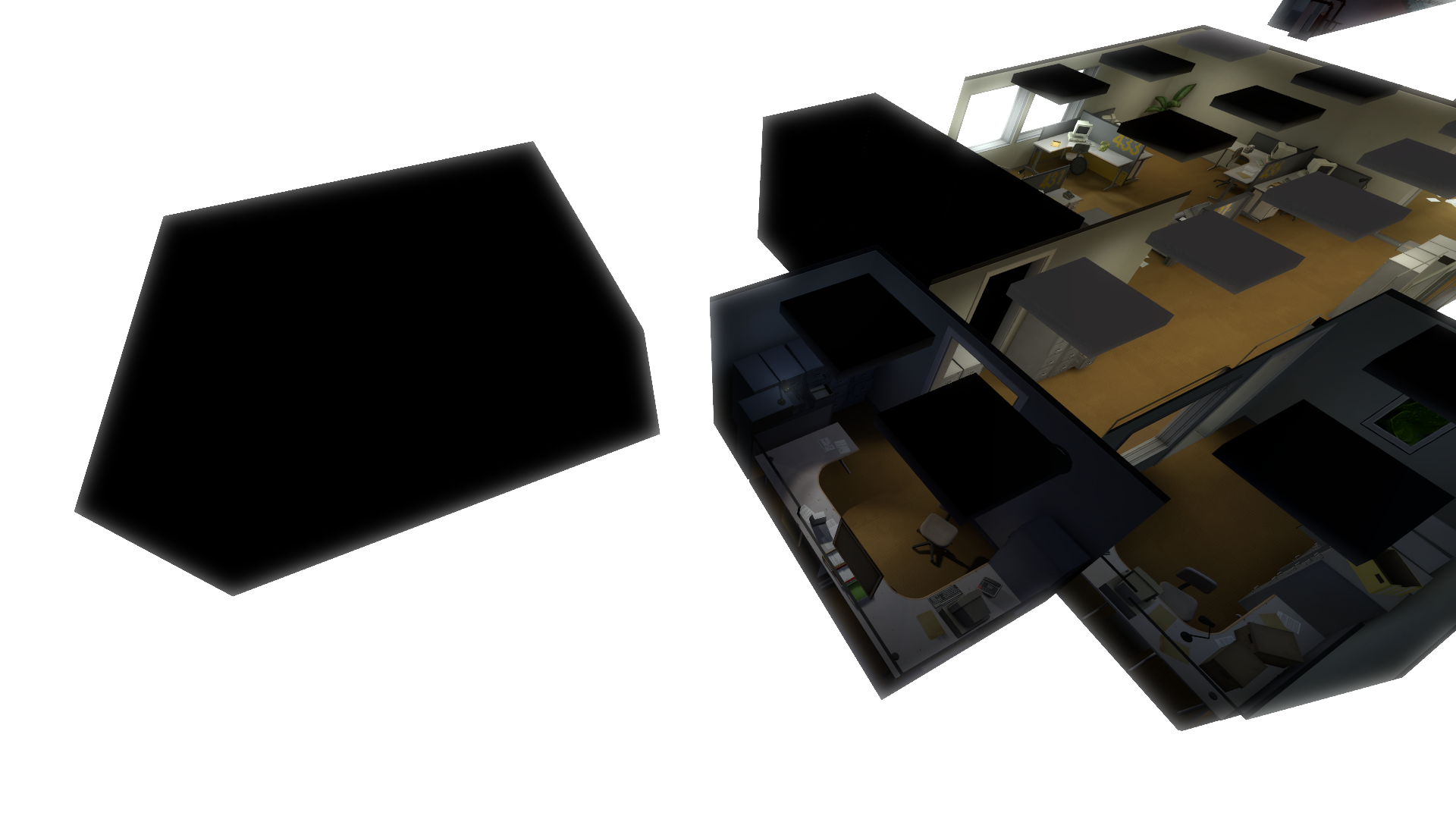 The room on the left.