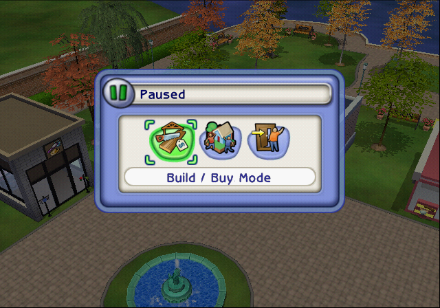 Different pause screen. Different pause screen.