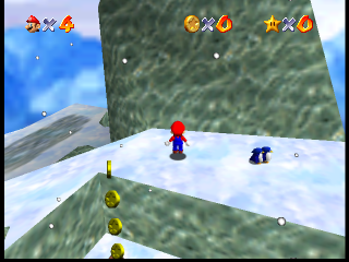 The coordinates for both are identical, spawning in basically the same location as Tuxie from the final game. The second baby penguin likely corresponded with the other seemingly planned rescue mission.