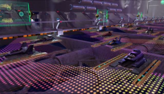 A glimpse at the track during the opening cinematics. A glimpse at the track during the opening cinematics.