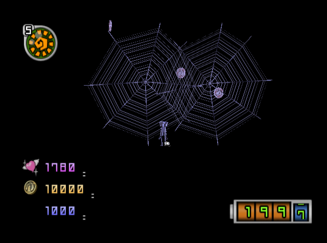 An empty platforming area entered by clipping into the fireplace.