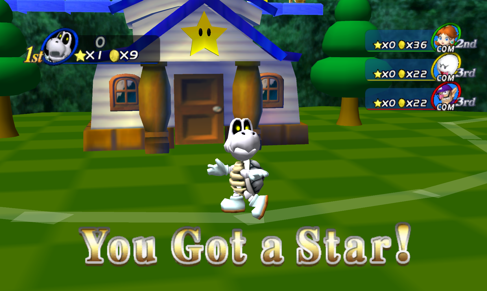 Sadly, the STAR building is just cosmetic.