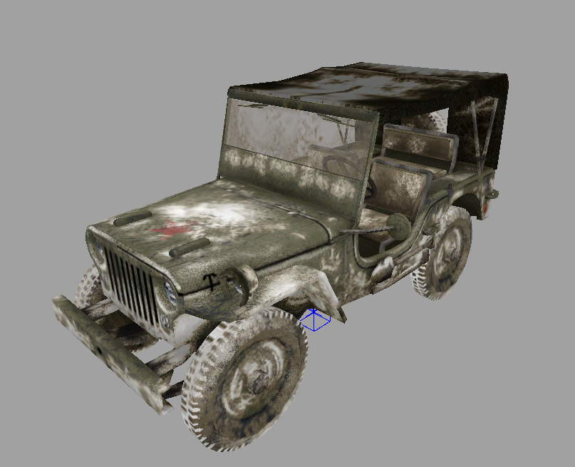 Russian Jeep With Can Russian Jeep With Can