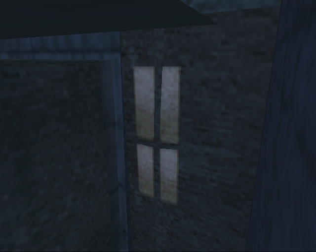 A light for a non-existent window behind the wall of the shortcut tunnel. A light for a non-existent window behind the wall of the shortcut tunnel.