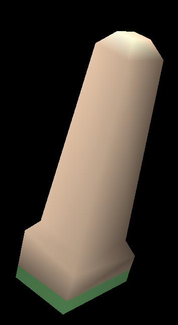 A small ruin decoration used in Act 3.