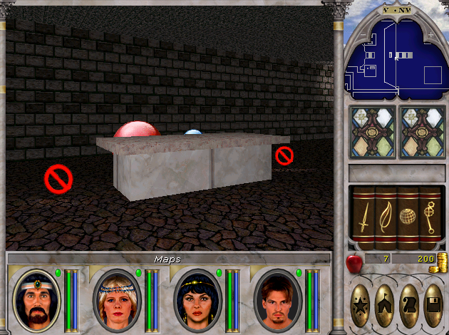 There are also two unknown decorations beside altar in Superior Temple of Baa. There are also two unknown decorations beside altar in Superior Temple of Baa.