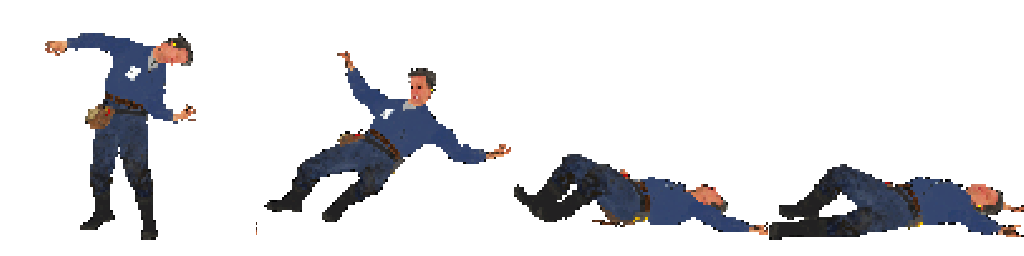 Player death animation backwards Player death animation backwards