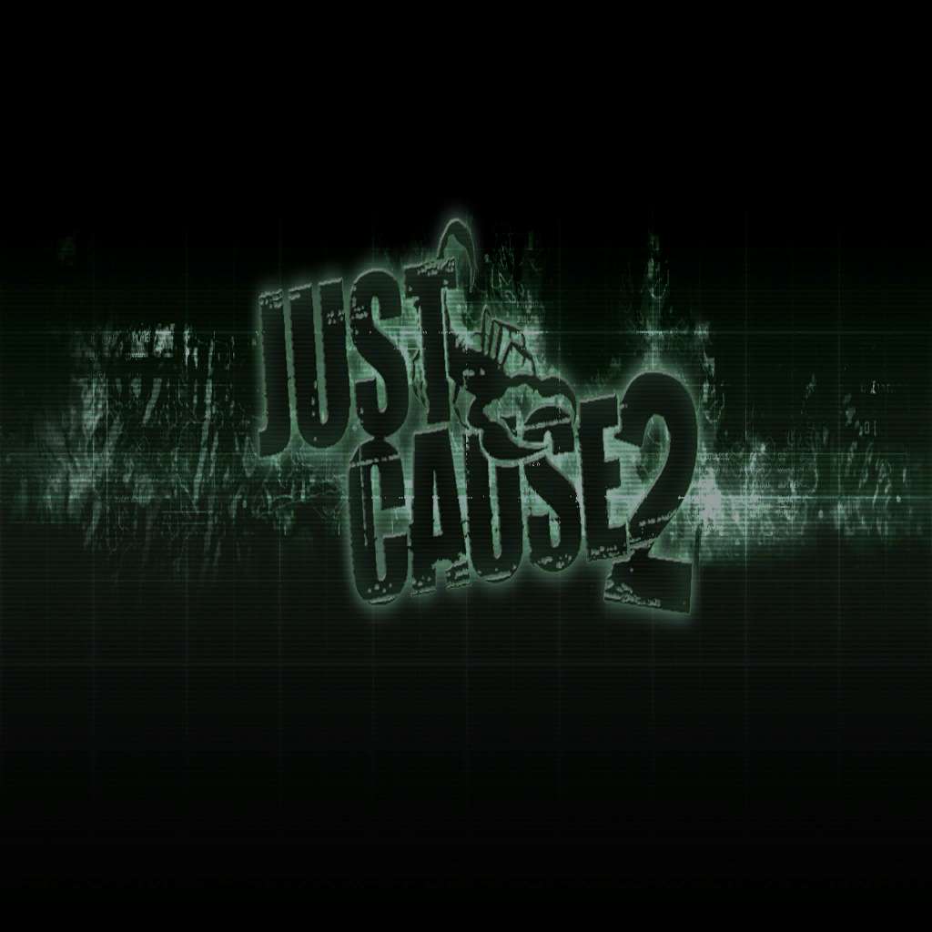 An early logo design, also in the style of Just Cause.