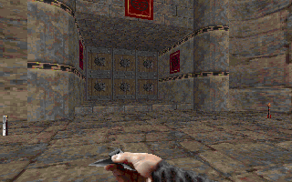 Lighting after restarting the level while the Night Vision spell is active. Lighting after restarting the level while the Night Vision spell is active.