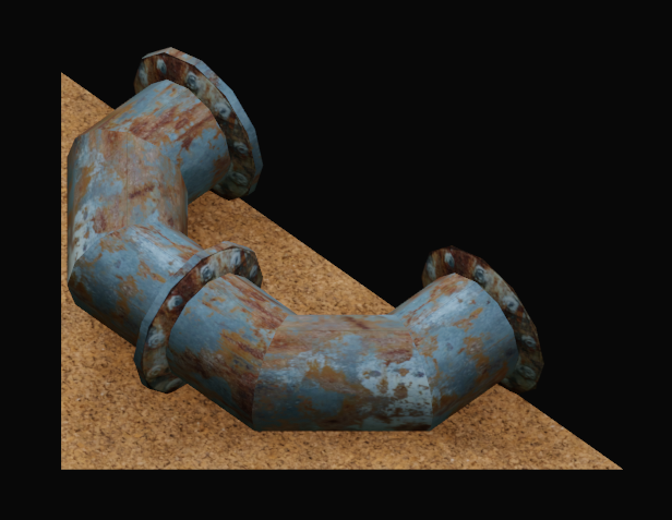 SpeedPipelineRoadClipGround