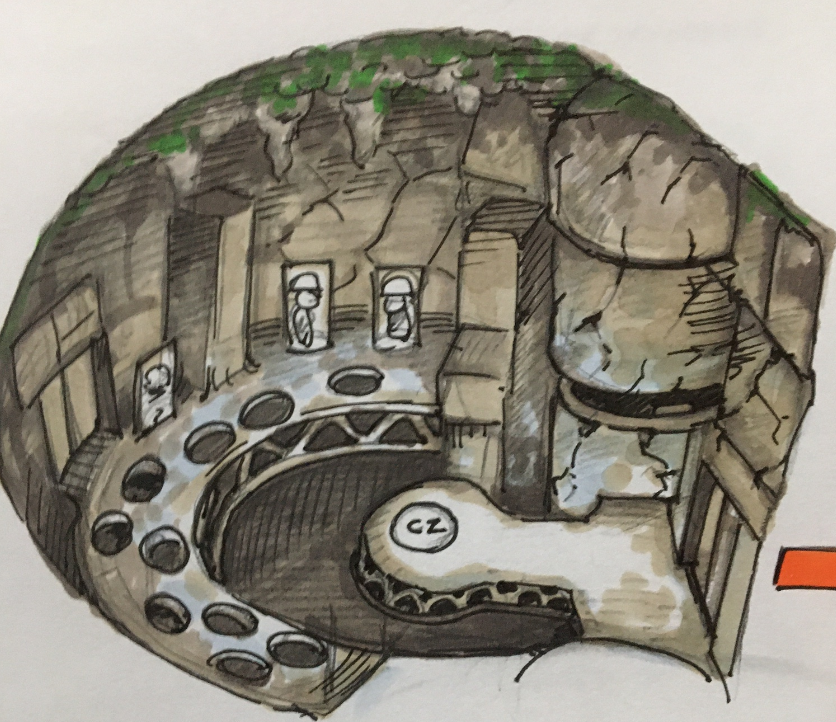 Conker would have his accuracy tested during "Basic Training", the first room after entering "It's War". This room is removed in the final game and Conker skips directly to The Bay. Conker would have his accuracy tested during "Basic Training", the first room after entering "It's War". This room is removed in the final game and Conker skips directly to The Bay.