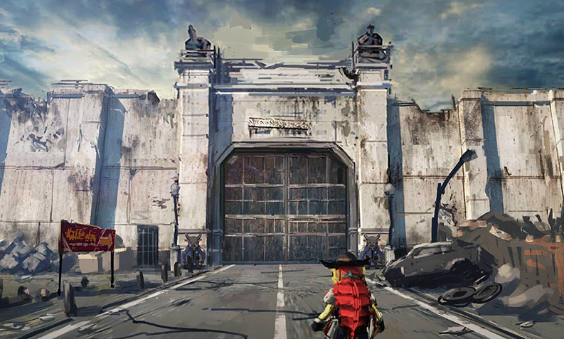 DillonsDeadHeatBreakers-ConceptArt22._City_gate.png DillonsDeadHeatBreakers-ConceptArt22._City_gate.png