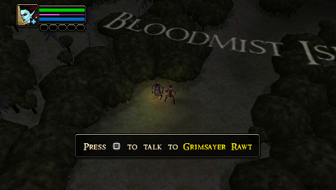 Bloodmist Isle Overland Area