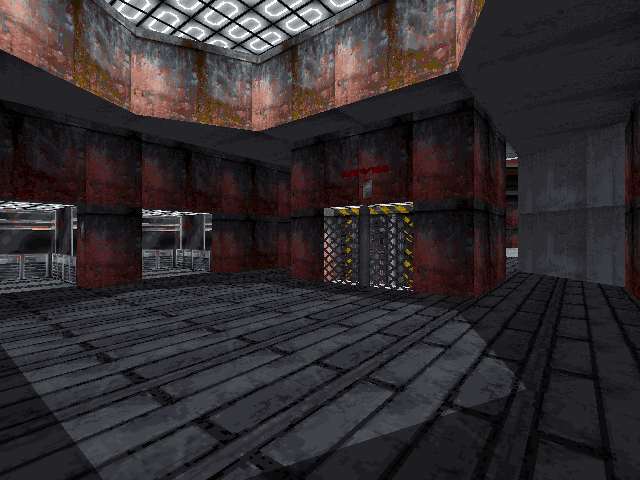 The elevator room. The elevator room.