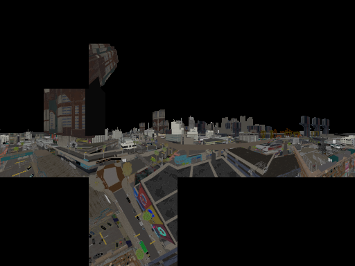 Wide shot from likely the third revision of the map Wide shot from likely the third revision of the map