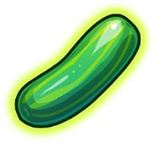 Tactical Cuke (would later become a power-up in this version)