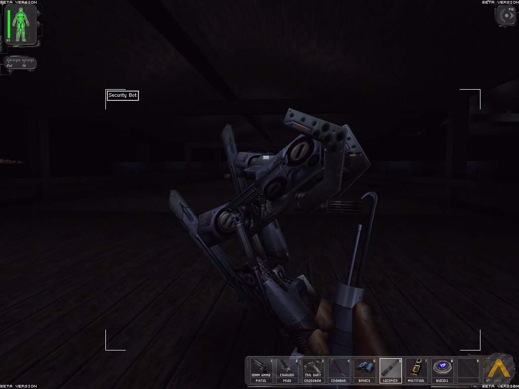 Red crosshair despite looking at a friendly.