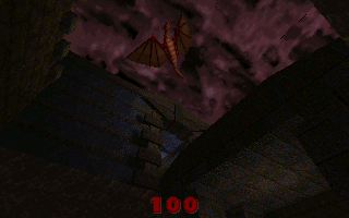 Prerelease image from August 1995 featuring the Dragon.