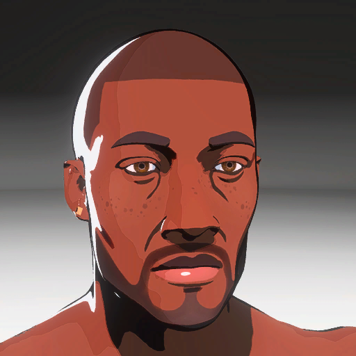 Graphic render of Rydell's Head. Graphic render of Rydell's Head.
