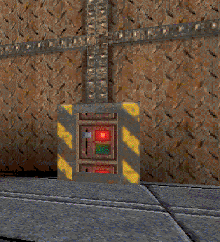 Button texture misaligned.