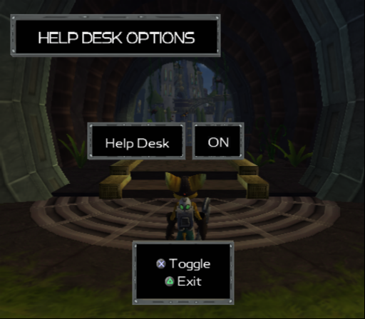 Ratchet1_E3Demo_HelpdeskOptionsMenu.png