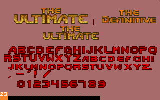 Interestingly, this was being made post-release somewhere in 1994 or 1995, as this is for The Ultimate Doom. An earlier name for "The Ultimate Doom" is present, that being "The Definitive Doom."