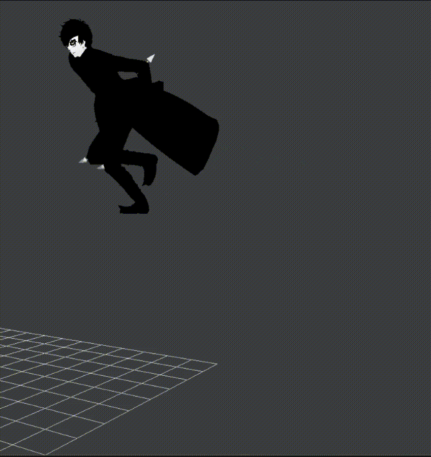 Anim 103 - Jumping, turning around and jumping again. Anim 103 - Jumping, turning around and jumping again.